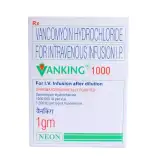 Vancomycin 1000 Infusion (ANKING) is an antibiotic used in the treatment of severe | RX Supply
