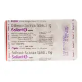 SOLIACT (SOLIFENACIN) is an oral medication used to treat the symptoms of overactive bladder (OAB), such as frequent urinatio