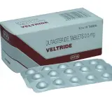 Veltride 0.5 mg Tablet (Dutasteride 0.5mg) is used in the treatment of benign prostatic hyperplasia-RX Supply