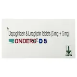 Ondero-D Tablet (Dapagliflozin/Linagliptin) is a combination of two medicines used-RX Supply