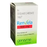 Renvela Tablet (Sevelamer) is used to treat increased phosphate levels in the blood-RX Supply