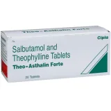 Theo Asthalin Forte (Salbutamol / Theophylline) is a combination medicine used | RX Supply