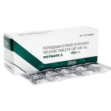 POTRATE (POTASSIUM CITRATE) supplement that helps to maintain healthy kidney and bladder function.