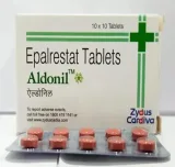 Aldonil Tablet (Epalrestat) is used to treat diabetic nerve pain. Poorly controlled diabetes-RX Supply