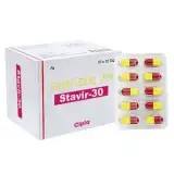 STAVIR (Stavudine) is an antiviral medication used to treat HIV/AIDS.