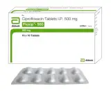 Ciprofloxacin 500mg (Floxip) is an antibiotic, used in the treatment of bacterial infections-RX Supply