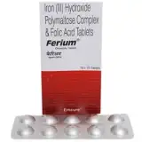 Ferium Chewable (Iron Folic Acid) offers multiple benefits, primarily addressing iron-RX Supply