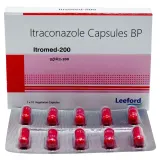 Itraconazole 200mg Capsules (Itromed) belongs to a group of medicines called antifungals-RX Supply