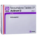 Acitrom Tablet (Acenocoumarol) is an oral anticoagulant that helps prevent harmful blood-RX Supply
