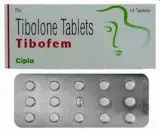 Tibolone 2.5 mg (Tibofem) is a female sex hormone (estrogen) | RX Supply