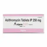 Azithromycin 250MG (Azipro) is an antibiotic used to treat various types of bacterial infections-RX Supply