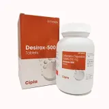 Desirox (Deferasirox) Tablet is a medicine used in the treatment of chronic iron overload caused-RX Supply