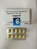 Gestoford 100 mg Soft Gelatin Capsule is a natural female sex hormone, progesterone | RX Supply