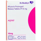 Alfoo 10 Tablet (Alfuzosin 10mg) is an alpha-adrenergic antagonist that is used in the treatment-RX Supply