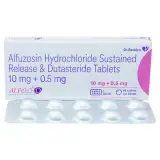Alfoo 10 Tablet (Alfuzosin 10mg) is an alpha-adrenergic antagonist that is used in the treatment-RX Supply