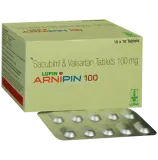 Arnipin Tablet (Sacubitril and Valsartan) is a combination of two medicines used to treat heart-RX Supply