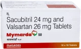 Mymarda Tablet (Sacubitril and Valsartan) is a combination of two medicines used to treat-RX Supply