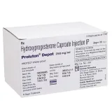 PROLUTON DEPOT (Hydroxyprogesterone Caproate) is a highly effective, long-acting progestin injection