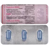 Valacyclovir 500MG (Valcivir) is an antiviral medicine used in the treatment of herpes labialis-RX Supply