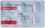 Oxemia 100 Tablet is a medicine used in the treatment of anemia due to chronic kidney disease.-RX Supply