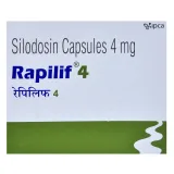 Rapilif 4mg Capsule (Silodosin) is an alpha-adrenergic antagonist that is used in the treatment-RX Supply