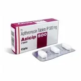 Azithromycin 500mg (Azicip) is an antibiotic used to treat various types of bacterial infections-RX Supply