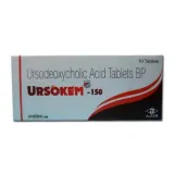 Ursokem 150 Tablet (Ursodeoxycholic Acid 150mg) is a medicine used to dissolve certain gallstones-RX Supply