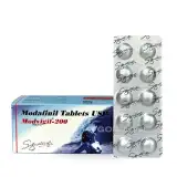 Modvigil 200mg (Modafinil) is used to promote wakefulness in patients with excessive sleepiness | RX Supply