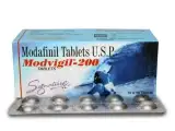 Modvigil 200mg (Modafinil) is used to promote wakefulness in patients with excessive sleepiness | RX Supply