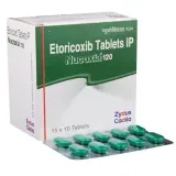 Nucoxia (etoricoxib) is a prescription nonsteroidal anti-inflammatory drug (NSAID) that is used to treat pain and inflammatio