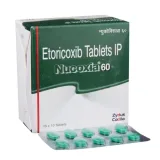 Nucoxia (etoricoxib) is a prescription nonsteroidal anti-inflammatory drug (NSAID) that is used to treat pain and inflammatio