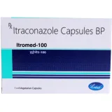 Itraconazole 100mg Capsules (Itromed) belongs to a group of medicines called antifungals-RX Supply
