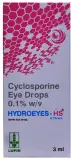 Hydroeyes HS Eye Drop (Ciclosporin) is a medicine used for the treatment of dry eyes-RX Supply