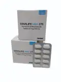 Covilife MBD 275 Tablet is an antiparasitic medicine used to treat infections in the intestines | RX Supply