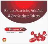 Ferozone XT + Tablet has a combination of medicines which is used in the treatment of iron deficiency-RX Supply