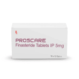 Proscare Tablet (Finasteride 5mg) is a prescription medication that contains the active ingredient-RX Supply