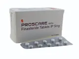Proscare Tablet (Finasteride 5mg) is a prescription medication that contains the active ingredient-RX Supply