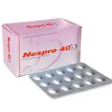 Nexpro (Esomeprazole) is a powerful proton pump inhibitor used to treat and prevent stomach ulcers and acid reflux