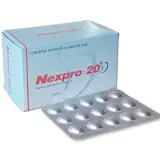 Nexpro (Esomeprazole) is a powerful proton pump inhibitor used to treat and prevent stomach ulcers and acid reflux