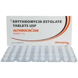 Althrocin(Erythromycin)250 mg is an antibiotic medication used to treat various bacterial infections-RX Supply