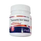 Tranesma Tablet (Tranexamic Acid) is used to treat bleeding. It helps to prevent or reduce bleeding-RX Supply