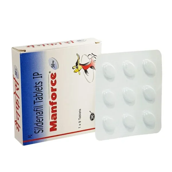 Manforce 50mg (Sildenafil)