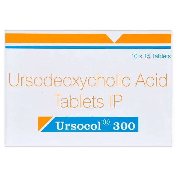 Ursocol 300mg Tablet (Ursodeoxycholic Acid 300) is a medicine used to dissolve certain gallstones-RX Supply