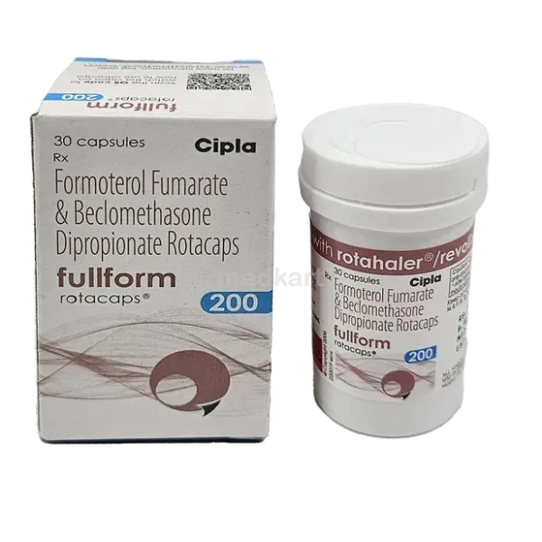 Fullform Rotacaps (Beclomethasone/Formoterol Fumarate) is used in the treatment | RX Supply