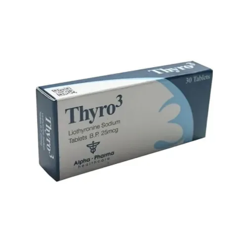 THYRO 3 is a brand of Liothyronine Sodium, a hormone replacement therapy used to treat hypothyroidism.