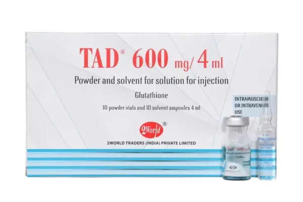 TAD 600 Mg (Glutathione) is a medicine used in the treatment of liver disease. |  RX Supply