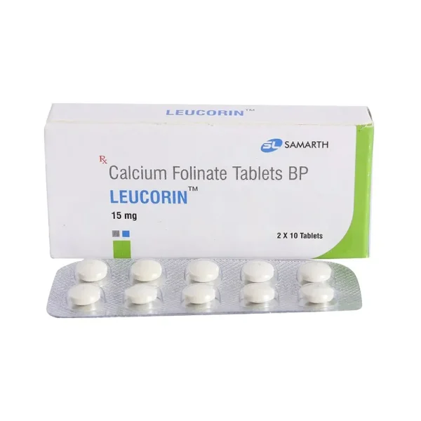 Leucorin Tablet is used to prevent the harmful effects of methotrexate (anticancer medicine)-RX Supply