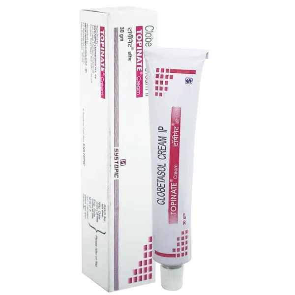 TOPINATE CREAM (CLOBETASOL PROPIONATE) is a highly potent topical corticosteroid that is used to treat various inflammatory s