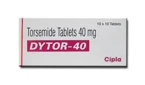 Dytor 40 mg Tablet (Torsemide 40mg) is a diuretic medicine that is used to treat conditions-RX Supply
