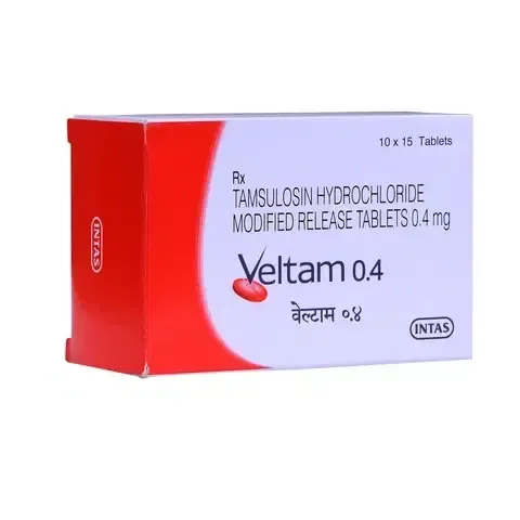 Veltam 0.4 Tablet (Tamsulosin 0.4mg) is an alpha-adrenergic antagonist that is used-RX Supply
